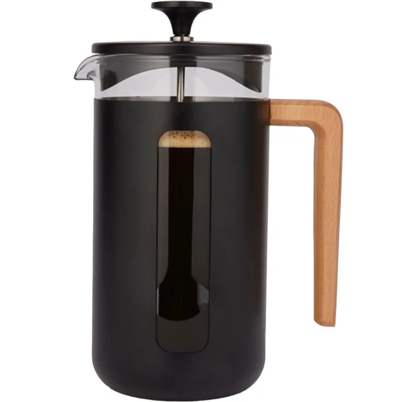 La Cafetière Pisa Stempelkande 8 kopper, sort