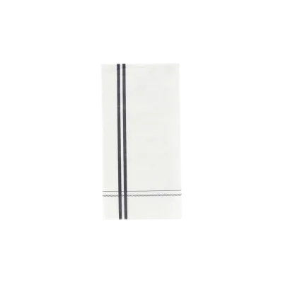 Stripe servietter grå 10x20 cm