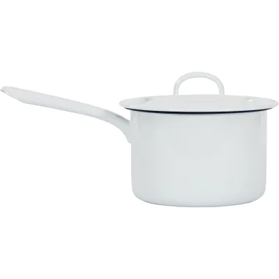 Kockums jernverk Kasserolle, hvid