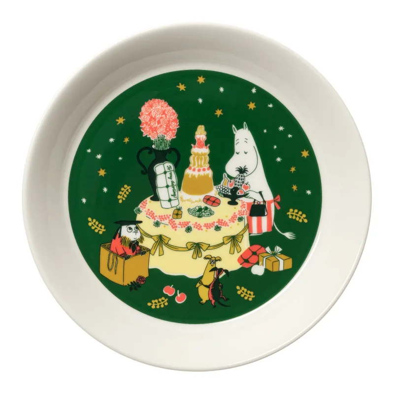 Moomin arabia Mumi tallerken 19 cm, kærlighedsgave