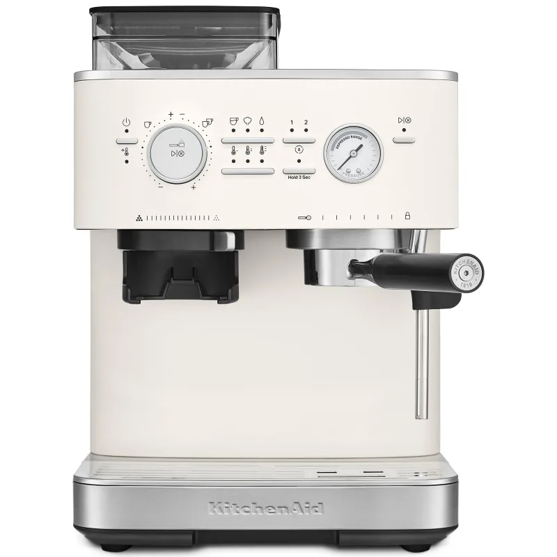 Kitchenaid Espressomaskine med kaffekværn, porcelain white