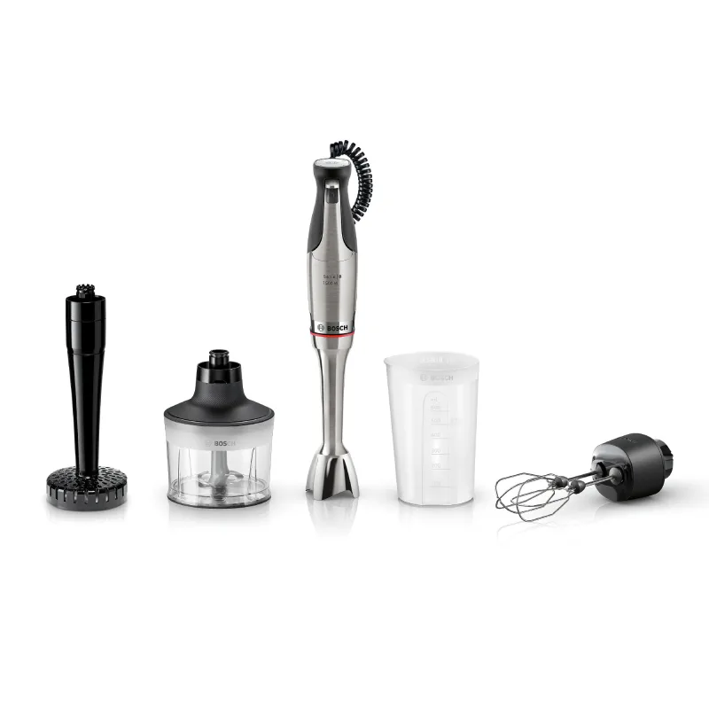 Bosch ErgoMaster Series 8 MSM8M936 stavblender + kartoffelmoser, rustfrit stål