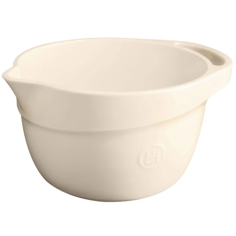 Emile henry Røreskål (M) 3,5 liter, cream