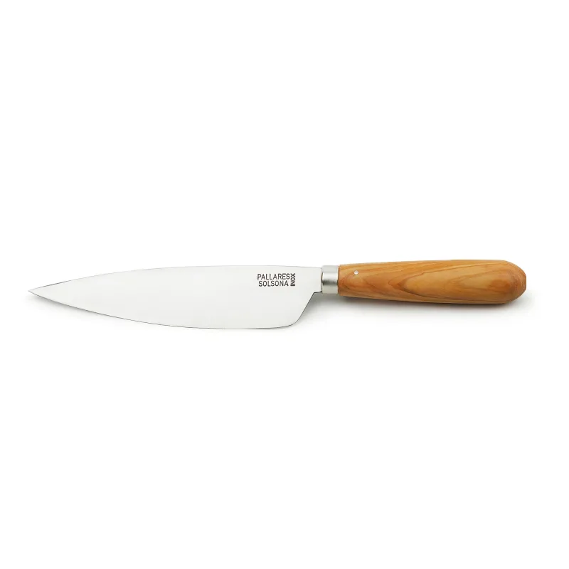 Pallarès Køkkenkniv 16 cm, rustfrit stål/oliventræ