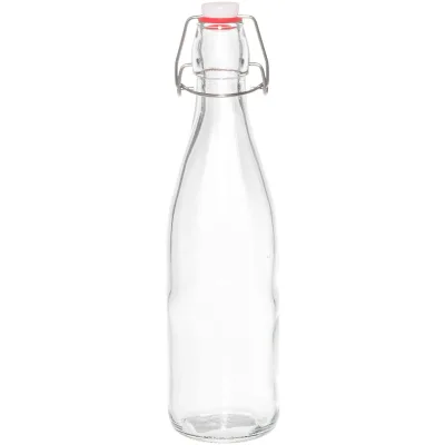 Marjukka Glasflaske med patentlåg 0,5 liter