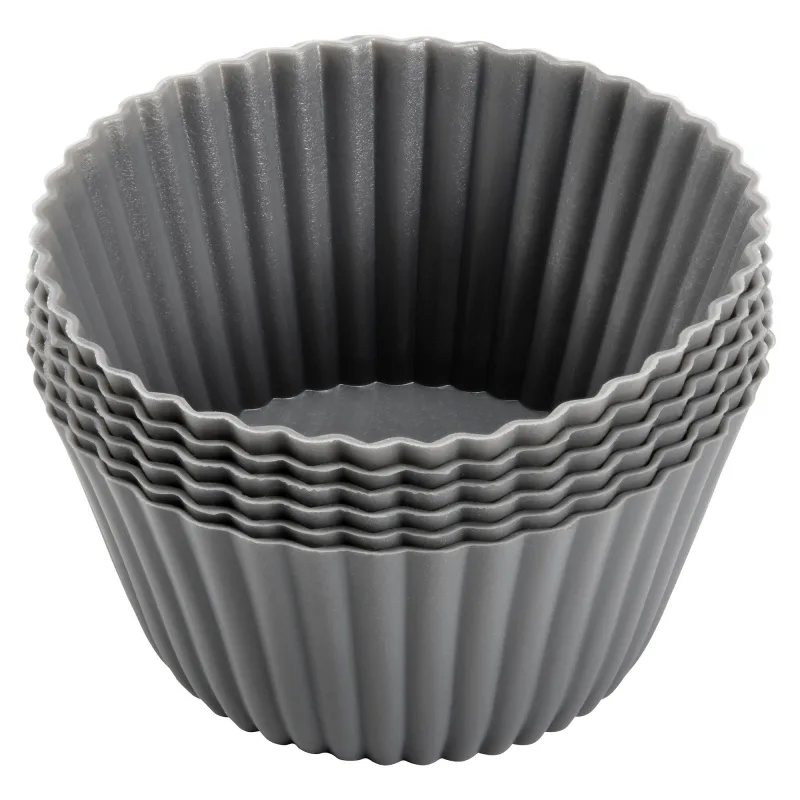 Dorre Cookie XL muffinsform 9 cm, silikone, 6-pack
