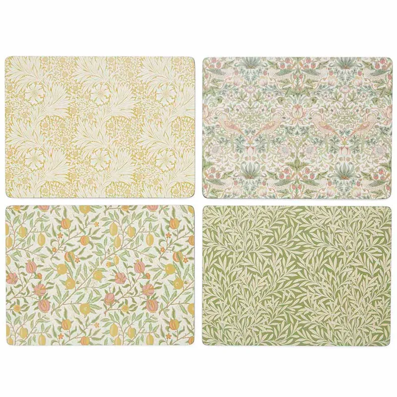 Spode Morris & Co Simply Mixed dækkeservietter 4-pak