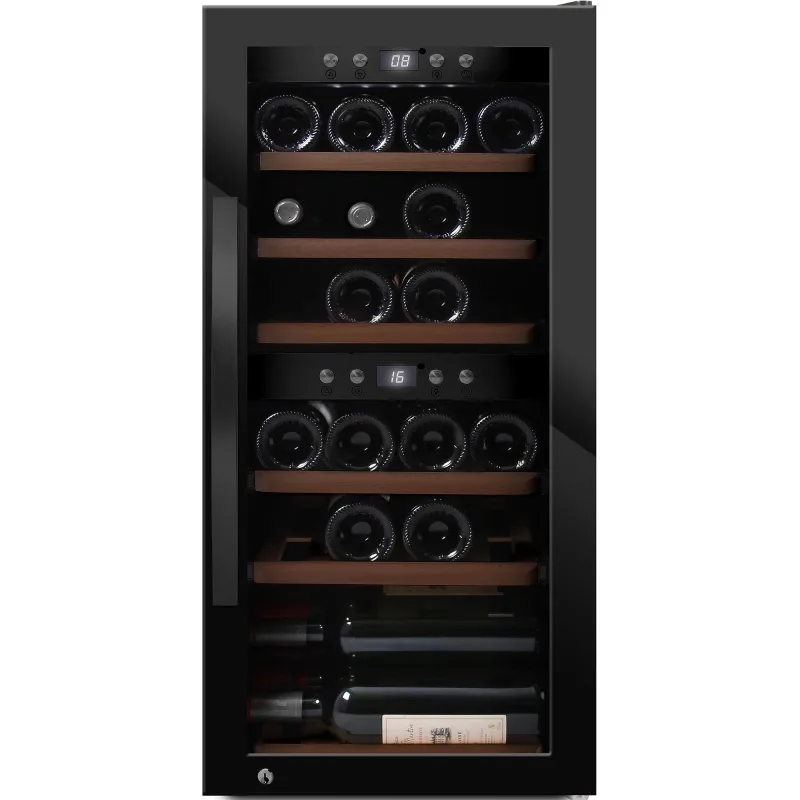 Mquvée WineExpert 24 vinkøleskab, sort