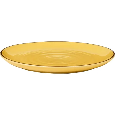 Kähler Colore tallerken, 27 cm, saffron yellow