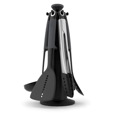 Joseph joseph Elevate™ redskabssæt med holder 6 dele, grå