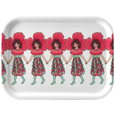 Design house stockholm Elsa Beskow bakke 27 x 20 cm, poppy