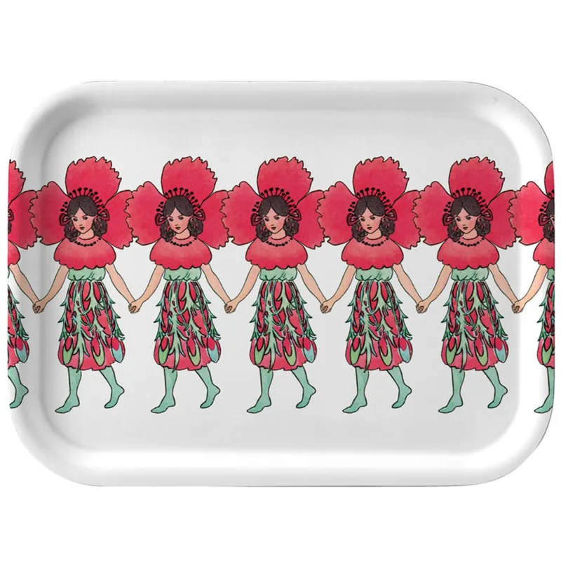 Design house stockholm Elsa Beskow bakke 27 x 20 cm, poppy