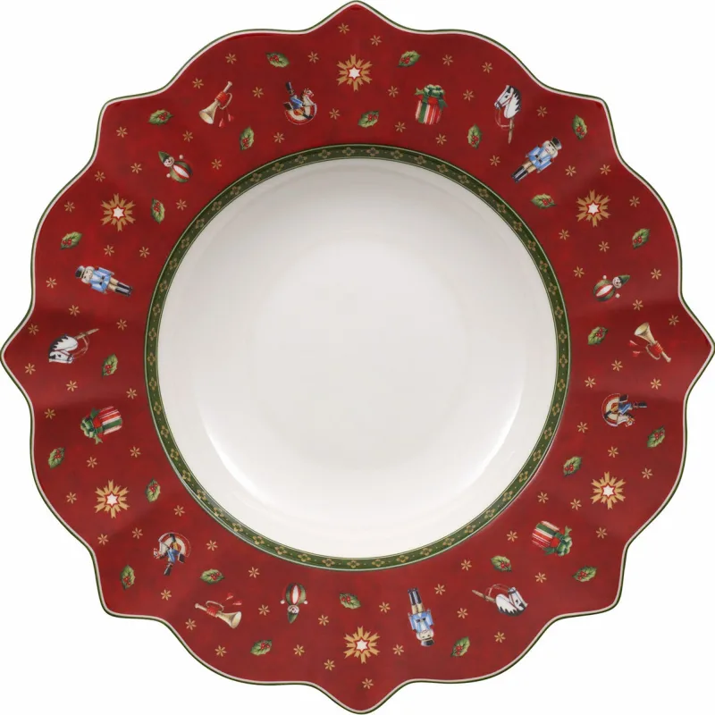 Villeroy & boch Toy's Delight dyb tallerken, rød