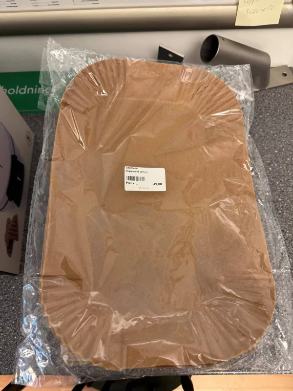 Bagepapir til Airfryer