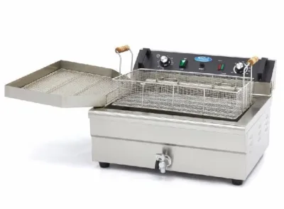 Friture 1 x 20L Elektrisk med vandhane - Maxima