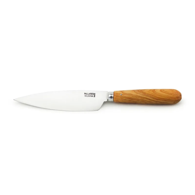 Pallarès Køkkenkniv 13 cm, rustfrit stål/oliventræ