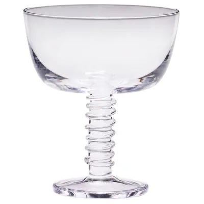 Hübsch Clink Champagneglas, klar