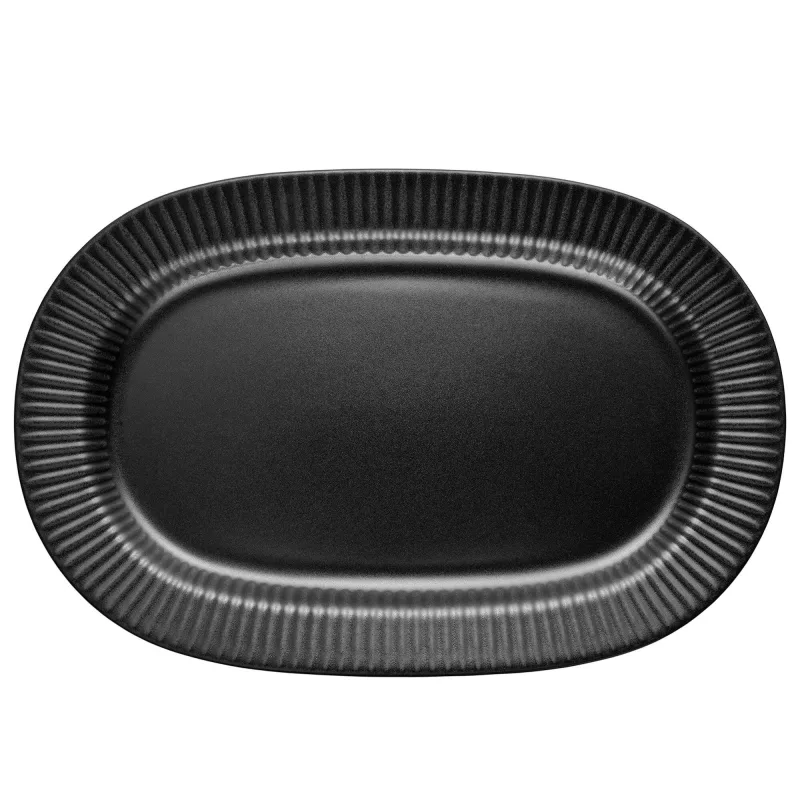 Eva trio Legio Nova Black serveringsfad 37x25 cm