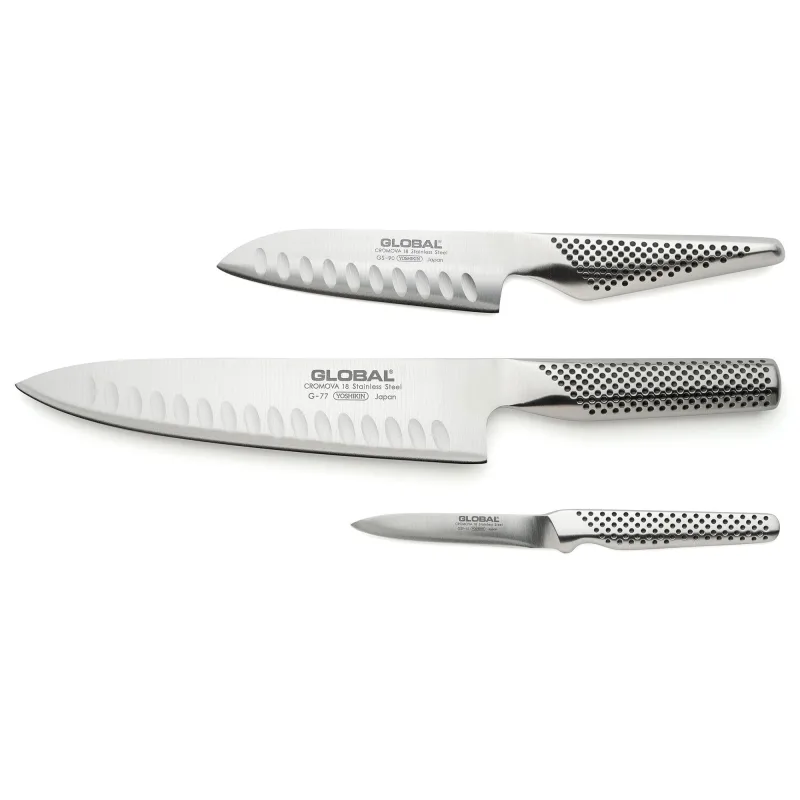 Global Knivsæt 3 dele G-77, GS-90, GSF-15