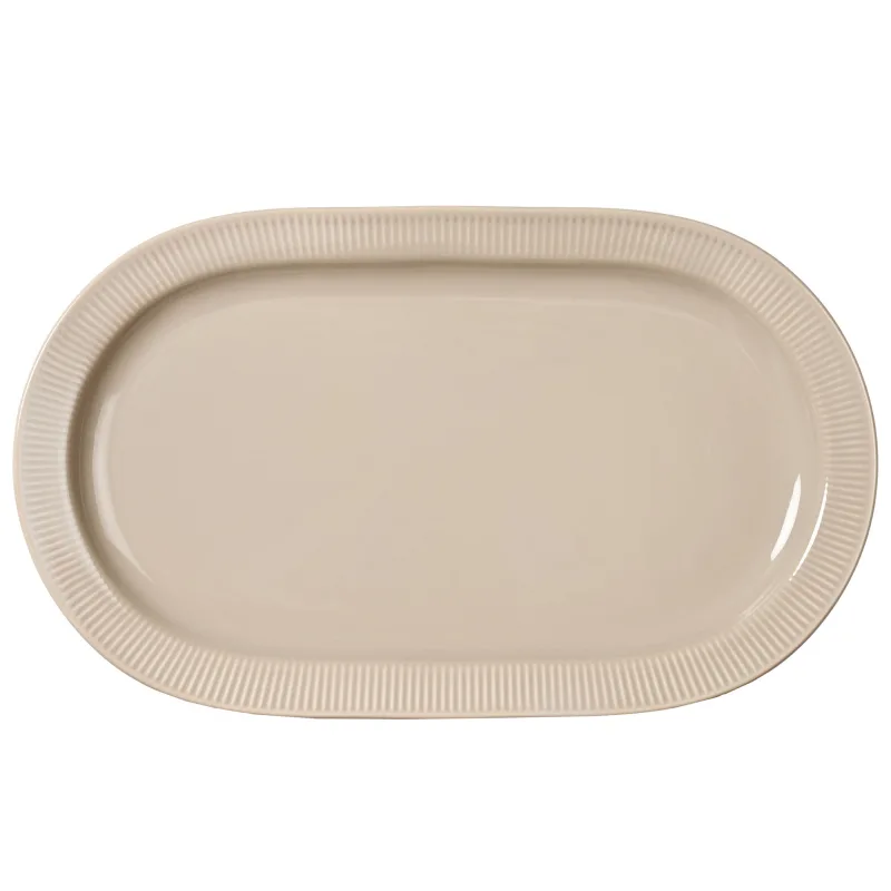 Sagaform Inka serveringsfad, beige