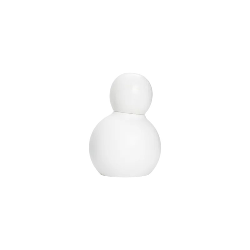 Boogie salt/peber kværn 12 cm - Hvid