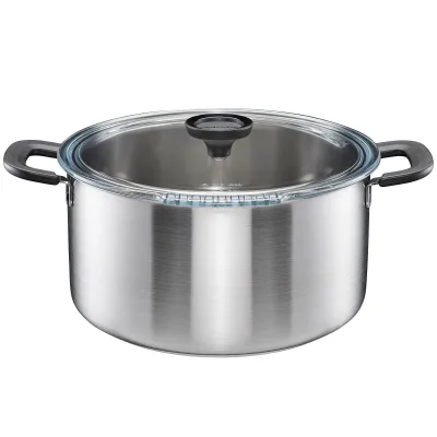 Fiskars Functional Form gryde 7 liter, rustfrit stål