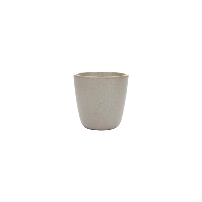 Raw krus uden hank - Sandy Beige