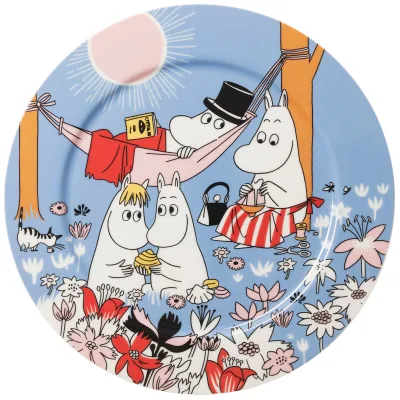Moomin arabia Mumi serveringsfad 30 cm, Familiehygge