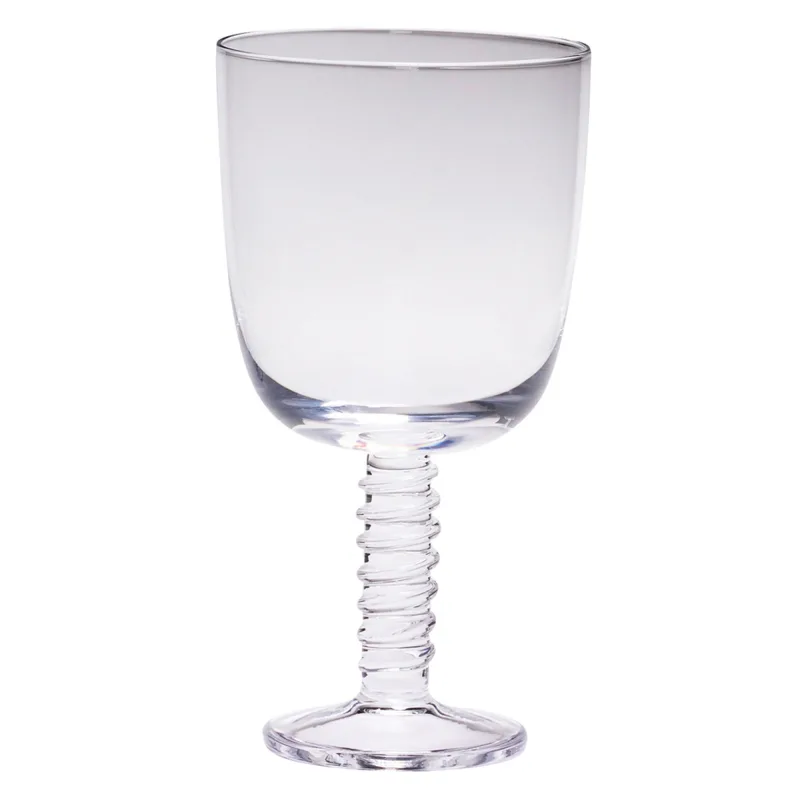Hübsch Clink Rødvinsglas, klar