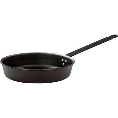 Kockums jernverk Stegepande kulstofstål, 24 cm.