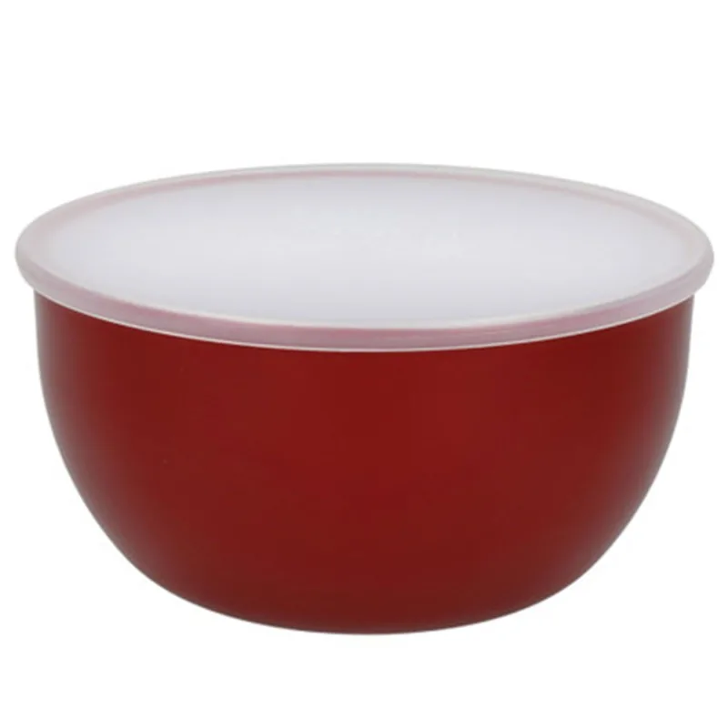 KitchenAid Skåle med låg, empire red, 4 stk.