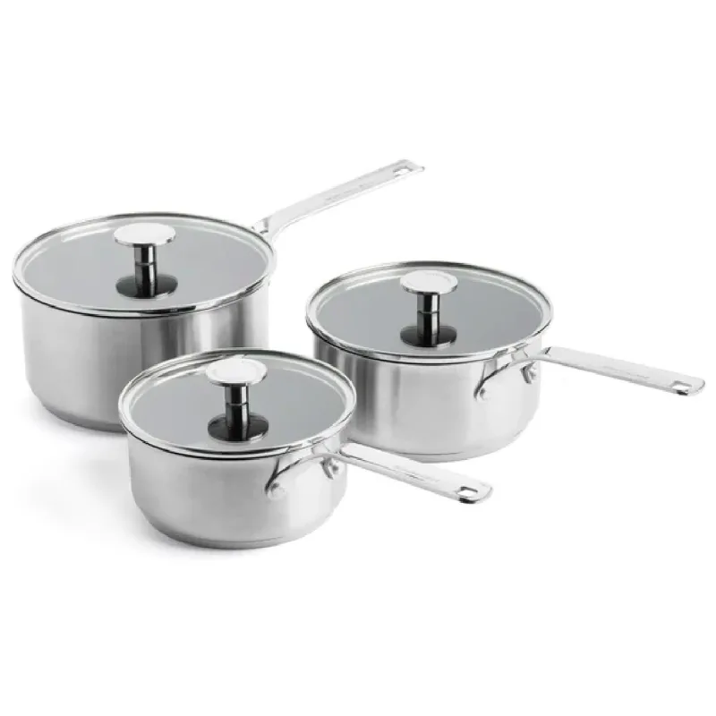 Kitchenaid Kasserollesæt, rustfrit stål