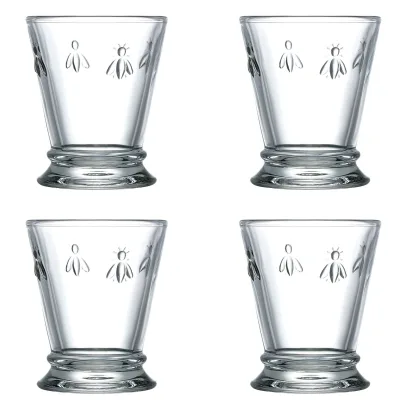 La rochère Abeille vandglas 26 cl 4-pak, klar