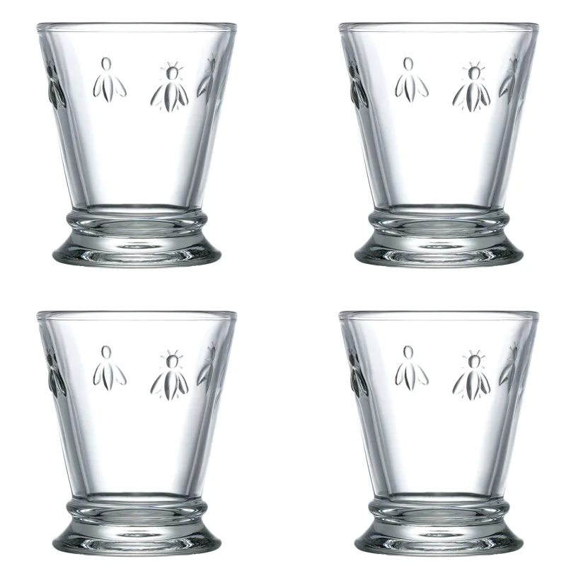 La rochère Abeille vandglas 26 cl 4-pak, klar