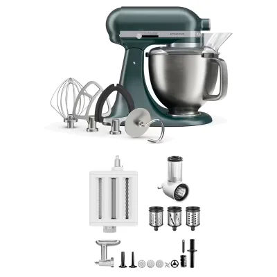 Kitchenaid Artisan Plus køkkenmaskine med tilbehørspakke 4,7 liter, juniper