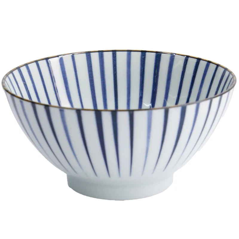Tokyo Design Studio Natsu Tokusa Mixed skål 1000 ml, blå/hvid