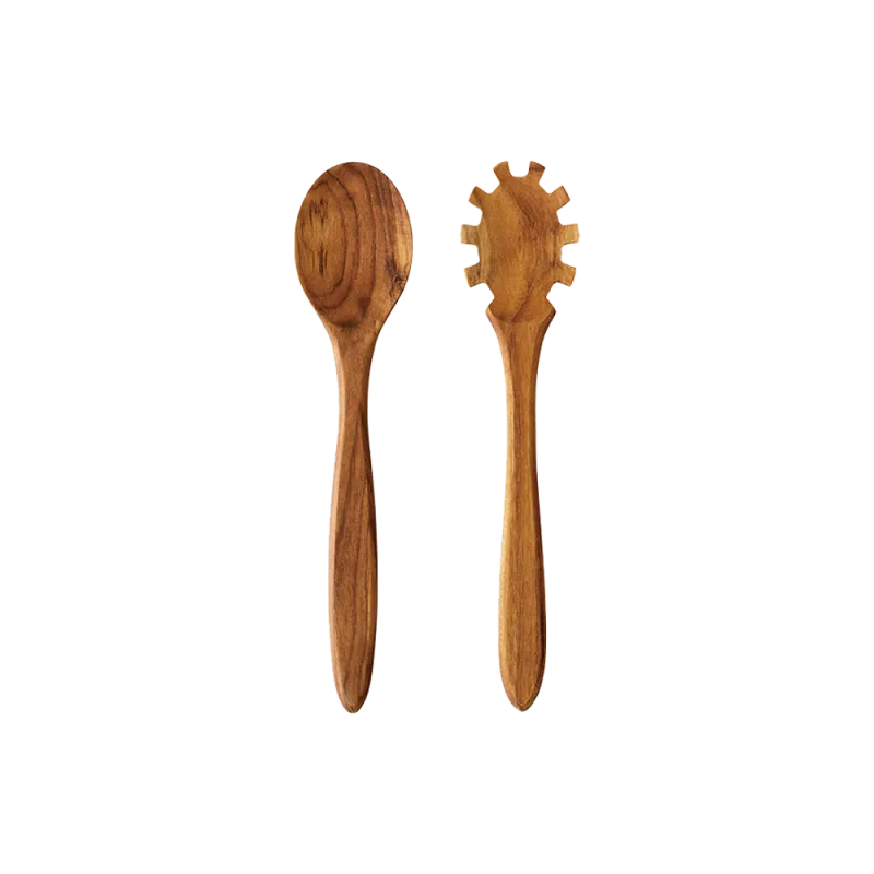 Raw Teak salatsæt 2 dele