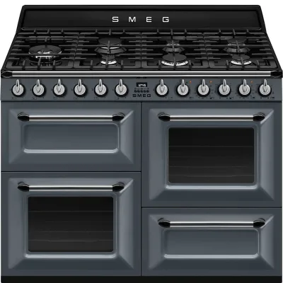 Smeg TR4110GR Victoria gaskomfur 110 cm, grå