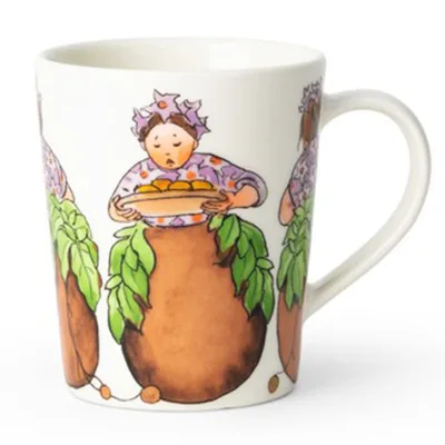 Design house stockholm Elsa Beskow krus med hank 28 cl, mrs. potato