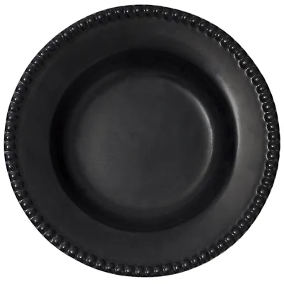 Potteryjo Daria dyb tallerken 26 cm. 2 stk., ink black