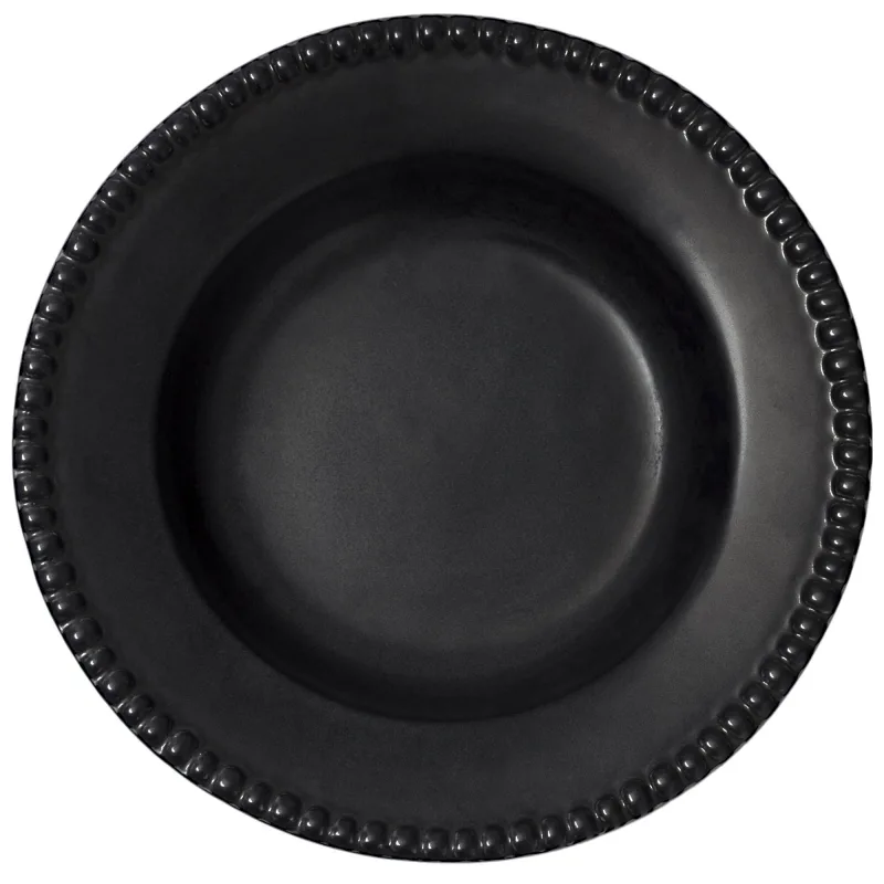 Potteryjo Daria dyb tallerken 26 cm. 2 stk., ink black