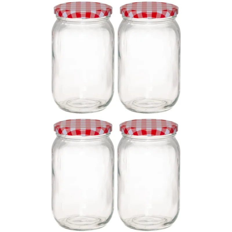 Marjukka Syltetøjsglas 720 ml 4-pak
