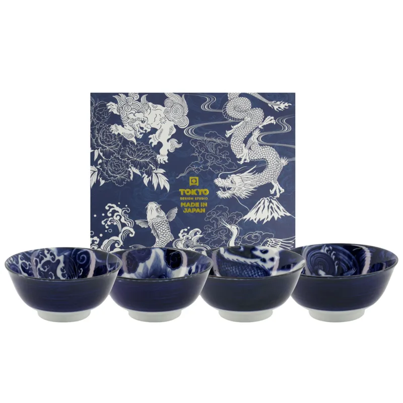 Tokyo design studio Japonism skålsæt 4 dele