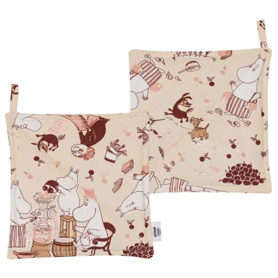 Moomin arabia Hjemmelig hygge grydelap 22 × 22 cm