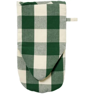 Midnatt Elsa grydelap 30×13 cm, grøn/beige