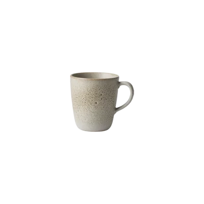 Raw krus med hank - Sandy Beige