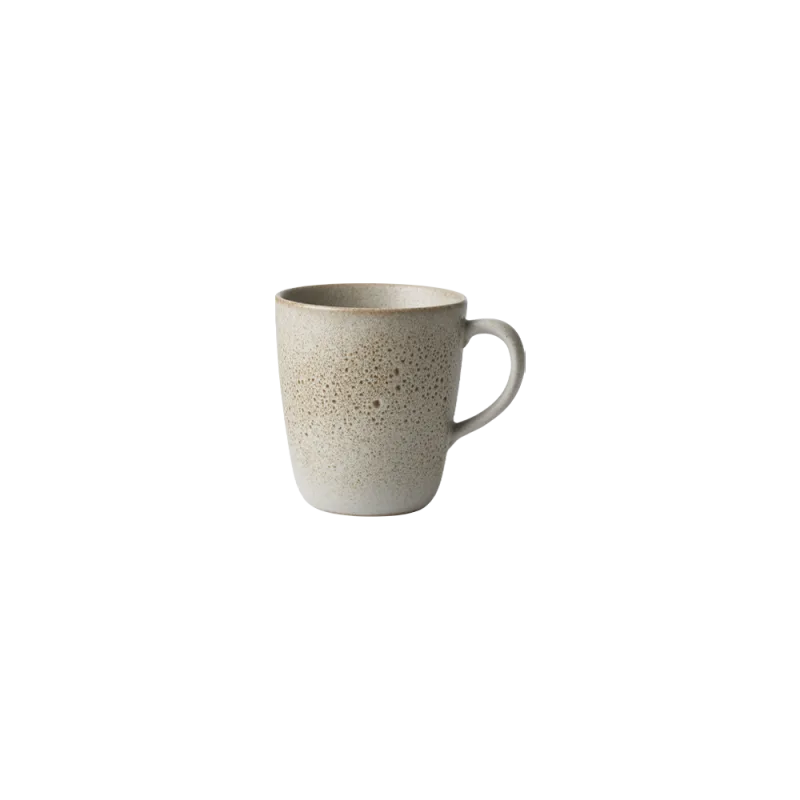 Raw krus med hank - Sandy Beige