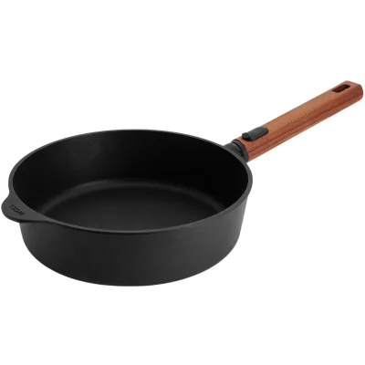 Woll Eco Logic Qxr Sauterpande med aftageligt træhåndtag Ø24 cm