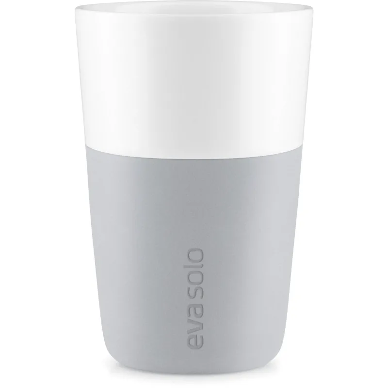 Eva solo Café Latte krus, 2 stk. Mable grey