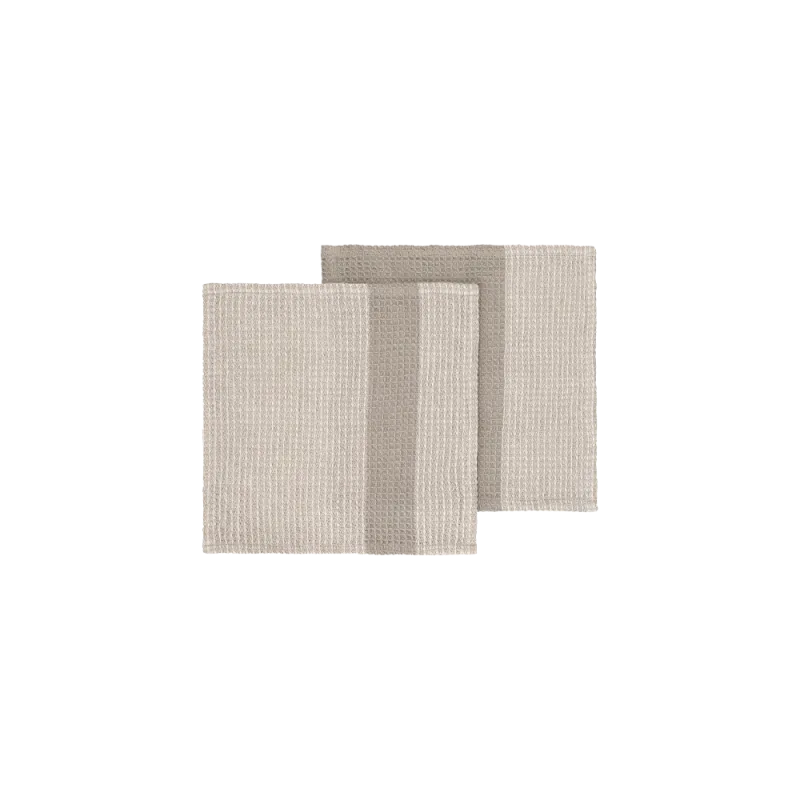 Gano karklud 25x25 cm 2-pak - Moonbeam/Mourning Dove